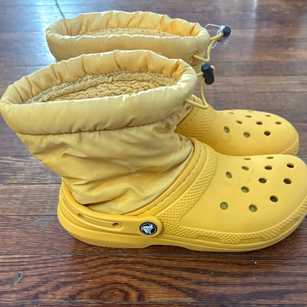Yellow Croc Boots - Picture 2 of 5
